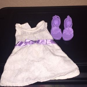 Doll dress set